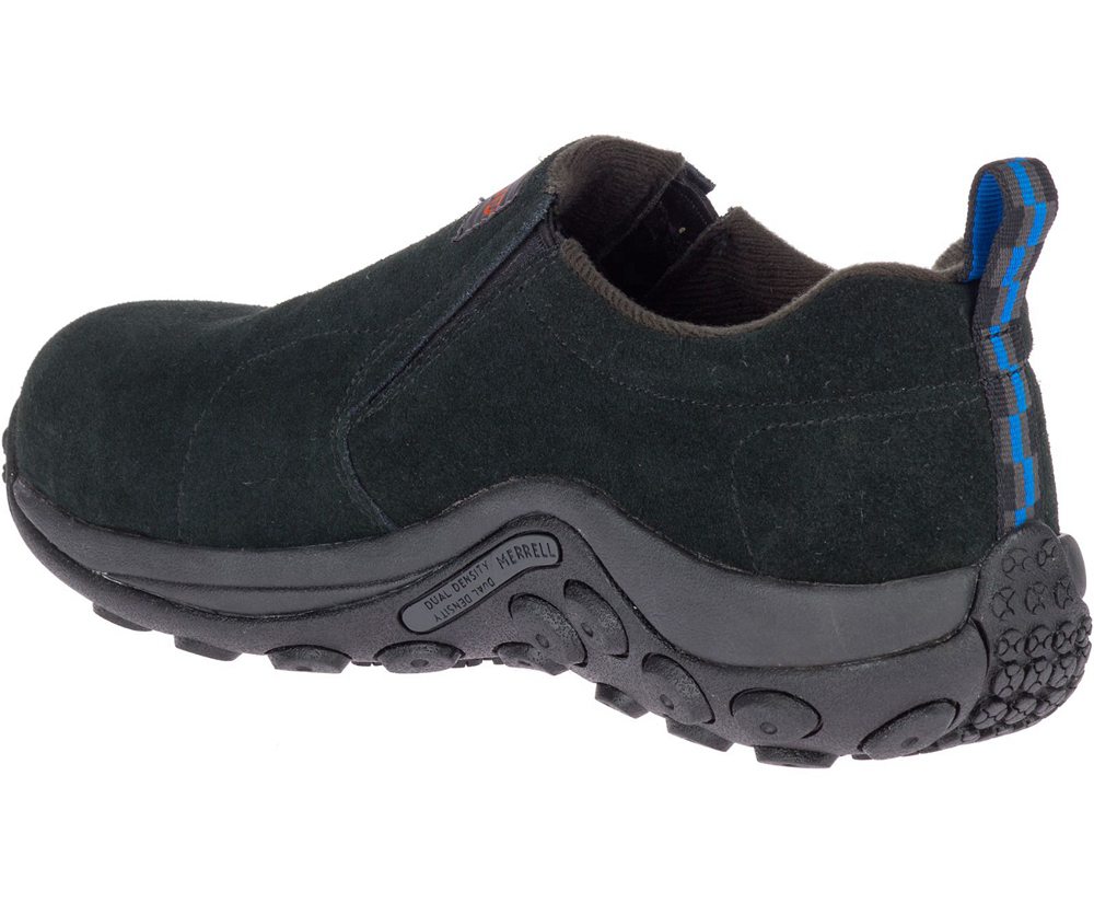 Merrell Barefoot Sko Herre - Jungle Moc Alloy Toe - Sort - HJO875942